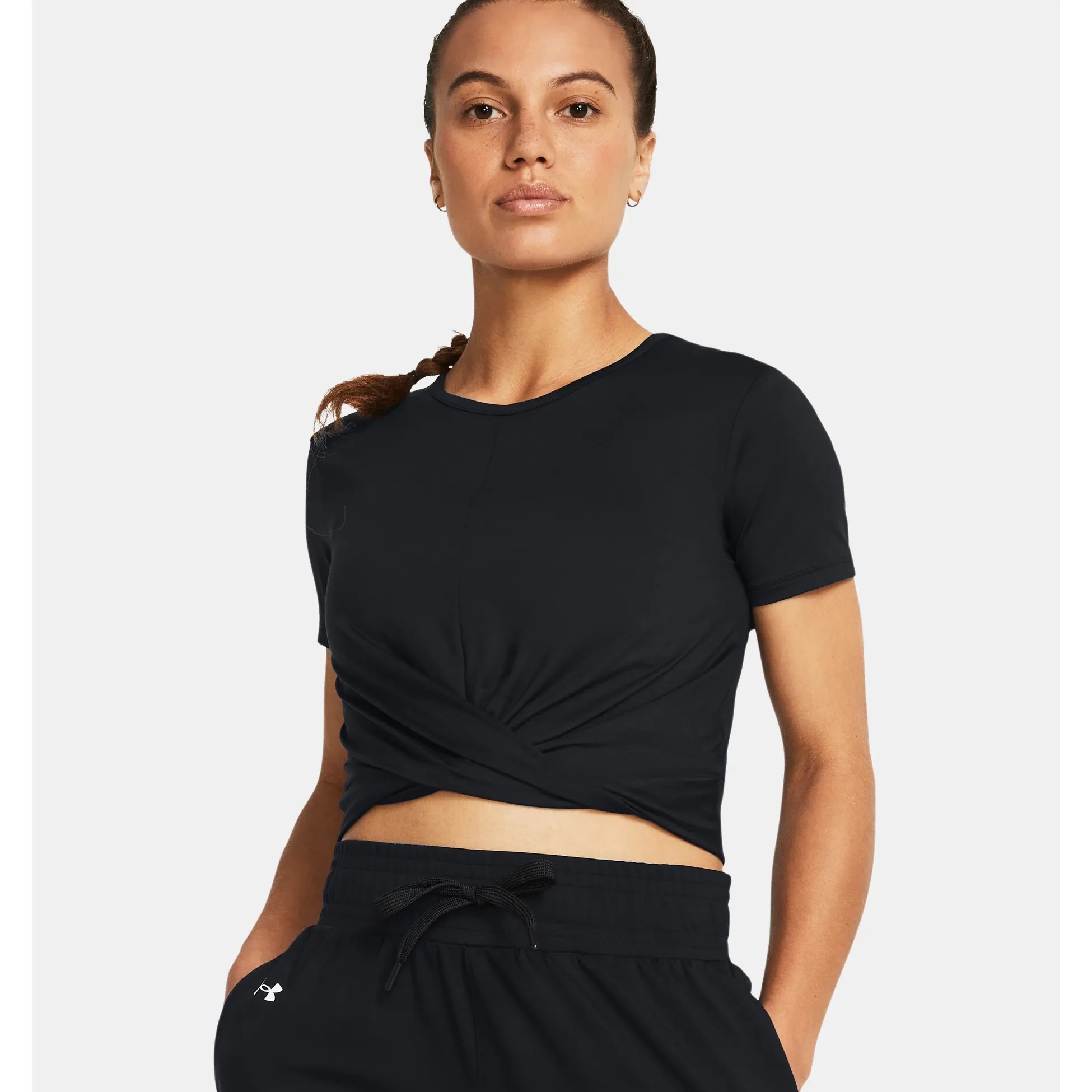 T-Shirts & Polo -  under armour Motion Crossover Crop Short Sleeve